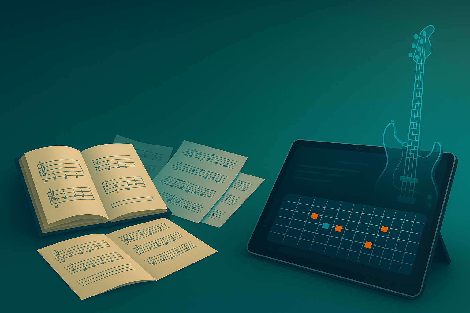 The Evolving Landscape of Guitar Learning: From Tab Books to AI Tutors